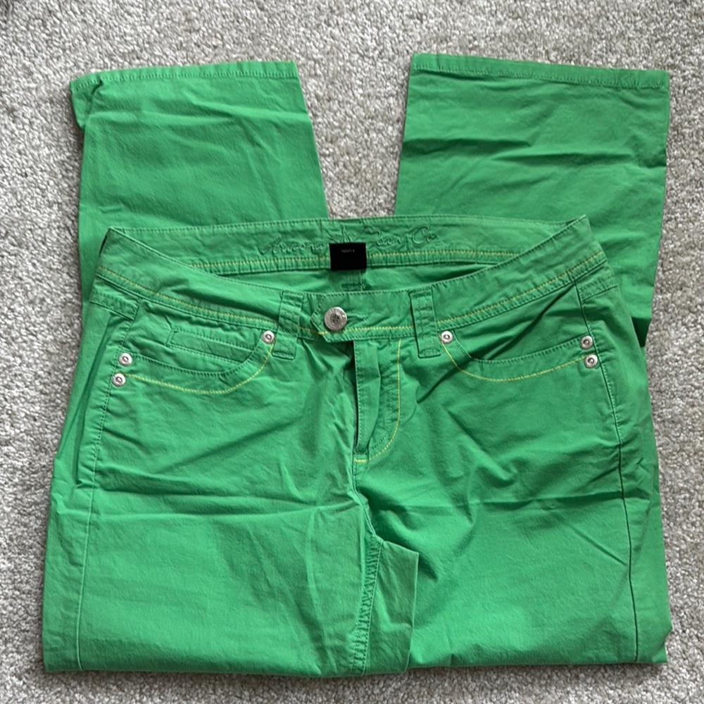 Vintage Green Capris Arizona Jean Co